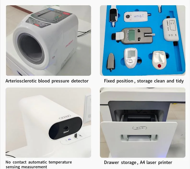 Comprehensive Physical Examination Blood Pressure Testing Machine Physical Examination Kiosk