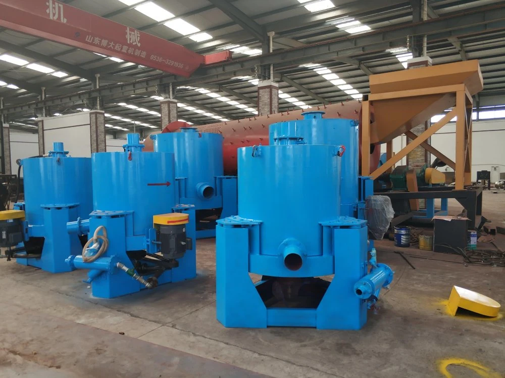 5 T/H, 10 T/H, 40 T/H, Rock Crushing and Alluvial Gold Concentrating Machine