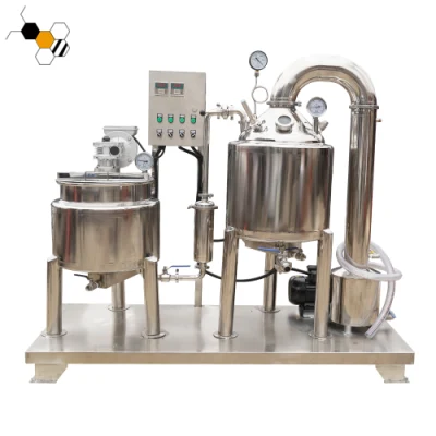 0.5 Ton Honey Processing Machines Honey Preheating Mixing Filtering Concentrating