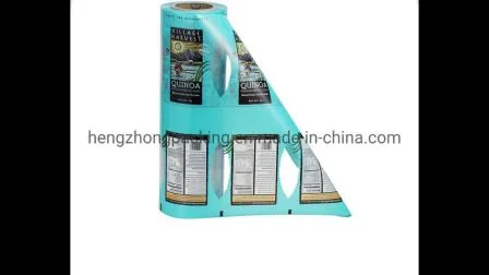 Custom Printed Detergent Packaging Heat Film for Liquid Plastic Packaging