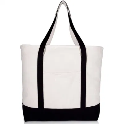 Super Strong Large Cotton Canvas Tote Bag, Reusable Grocery Shopping Cloth Bags, Fashionable Two
