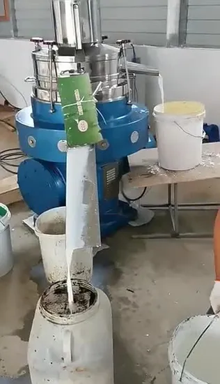 Latex Rubber Concentrating Centrifuge Separator Machine