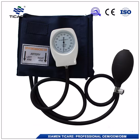 Desk Type Mercury Sphygmomanometer with Cotton Cuff