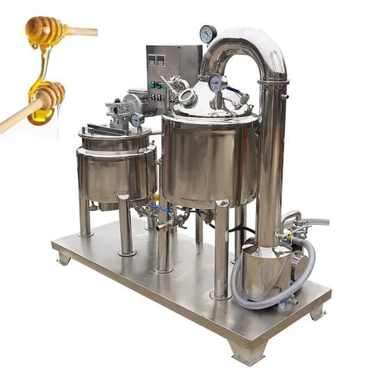 0.5 Ton Honey Preheating Mixing Filtering Concentrating Machine